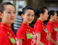 會(huì )議禮儀小姐展示